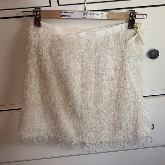 H&M fringe skirt - cream white - Picture 2 of 2